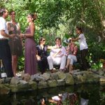 Dining at the Butterfly Farm